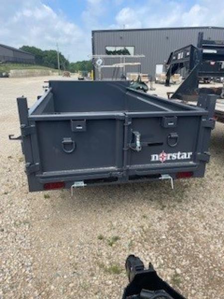 New 2027 Norstar 60x10 5200 GVWR 20" Sides Dump Trailer
