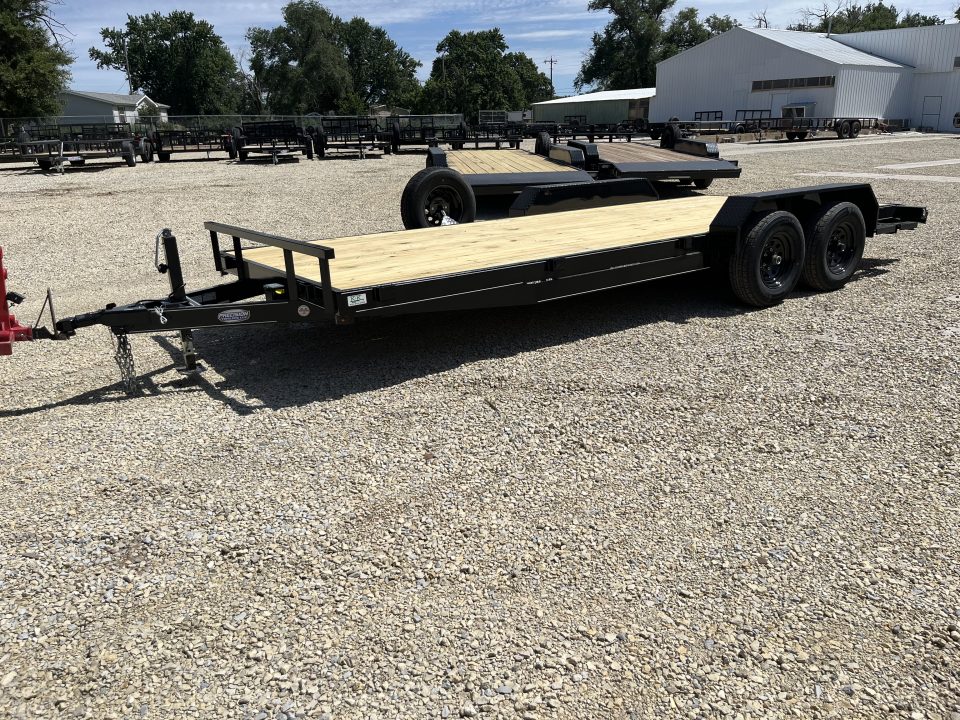 New 2026 Precision Trailers 83"x20' (18+2) Dovetail Car Trailer 10K