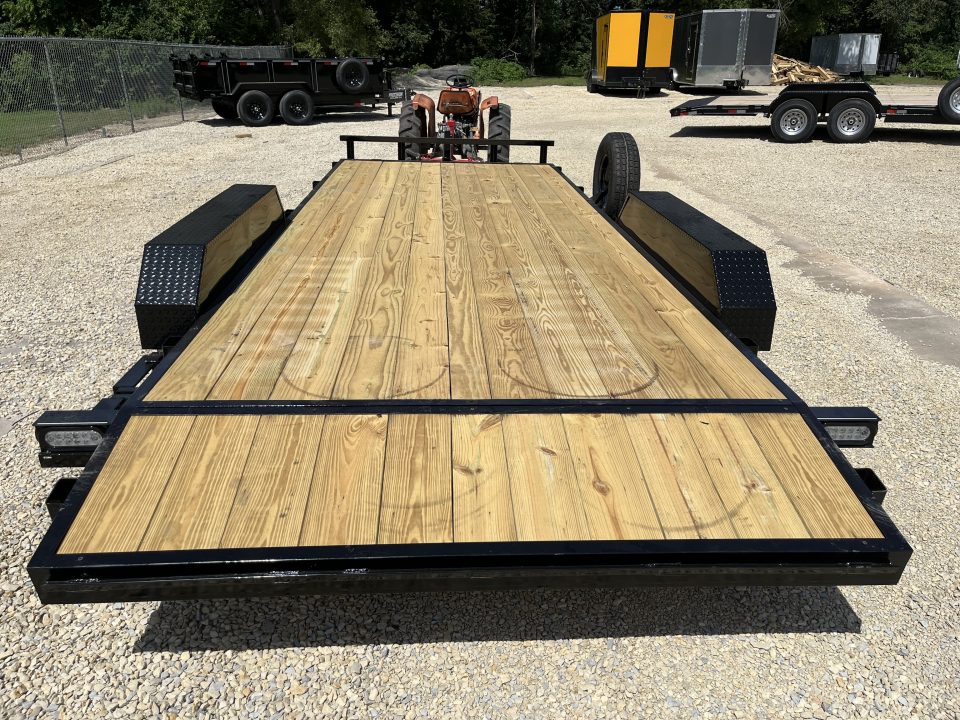 New 2026 Precision Trailers 83"x20' (18+2) Dovetail Car Trailer 10K