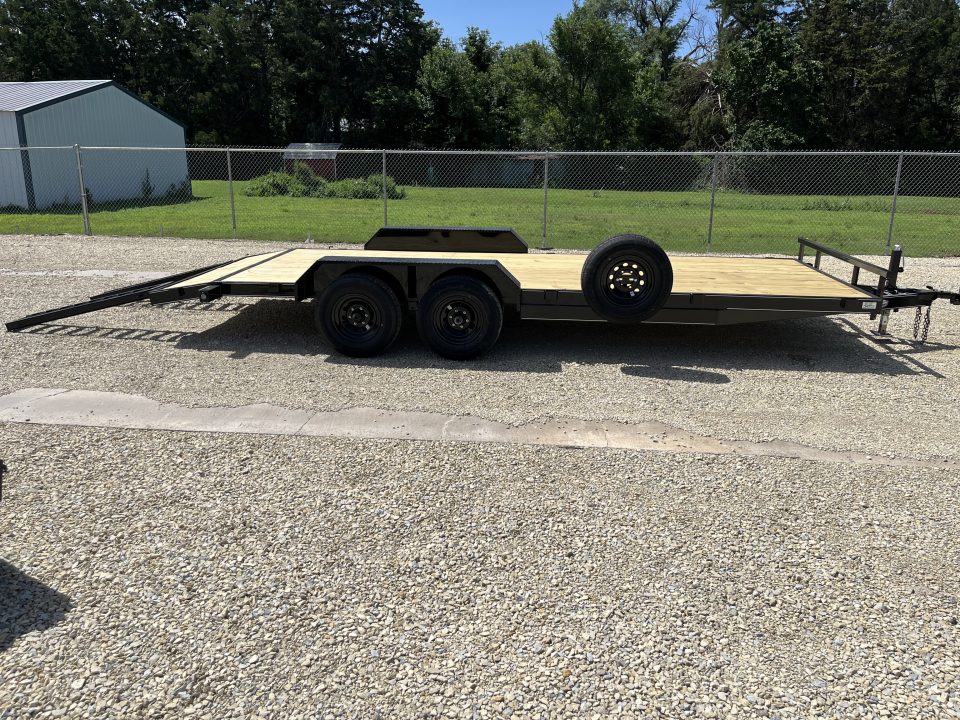 New 2026 Precision Trailers 83"x20' (18+2) Dovetail Car Trailer 10K