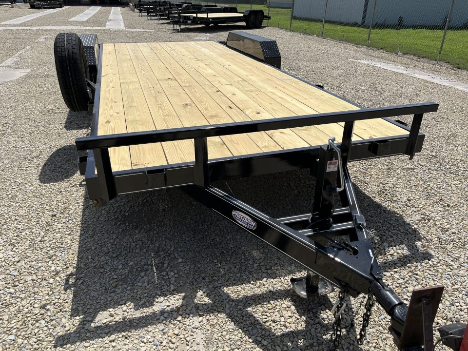 New 2026 Precision Trailers 83"x20' (18+2) Dovetail Car Trailer 10K
