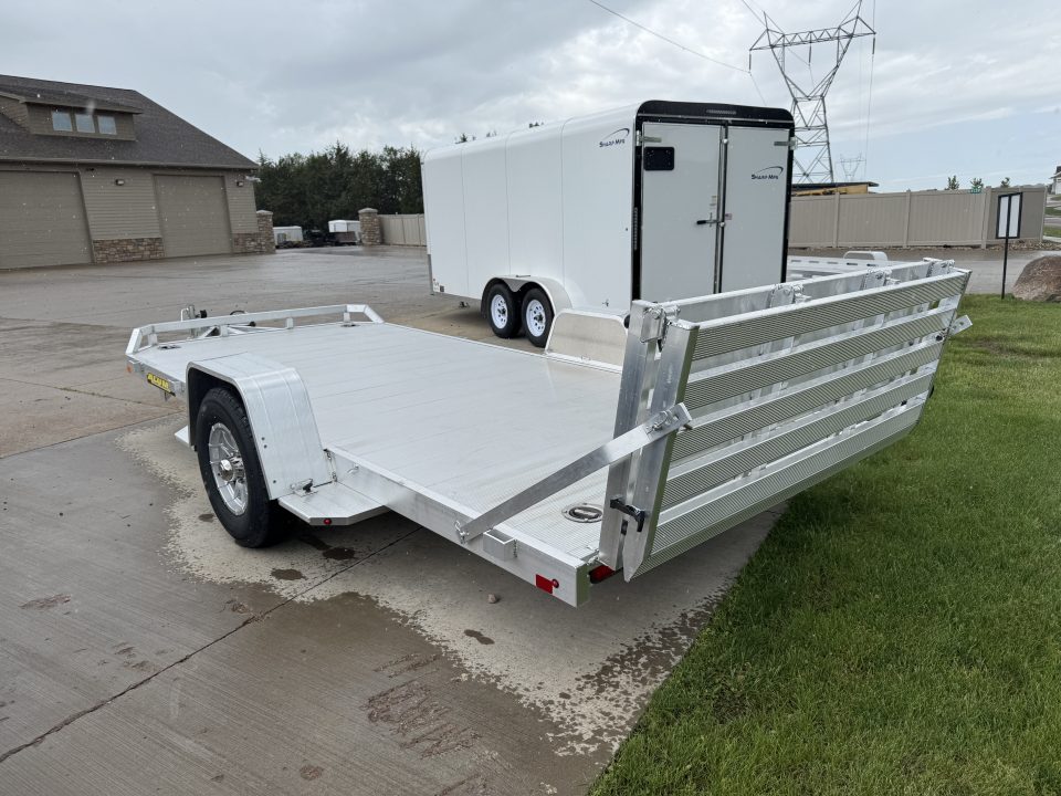 New 2027 Aluma 8214HS TILT Utility Trailer