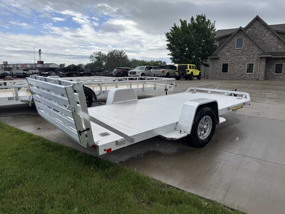 New 2027 Aluma 8214HS TILT Utility Trailer