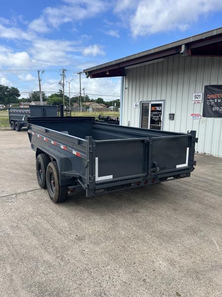 New 2026 Direct Trailer Supply 14'x2'x7' Telescopic 16k Dump Trailer