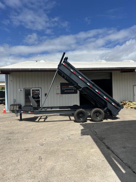 New 2026 Direct Trailer Supply 14'x2'x7' Telescopic 16k Dump Trailer