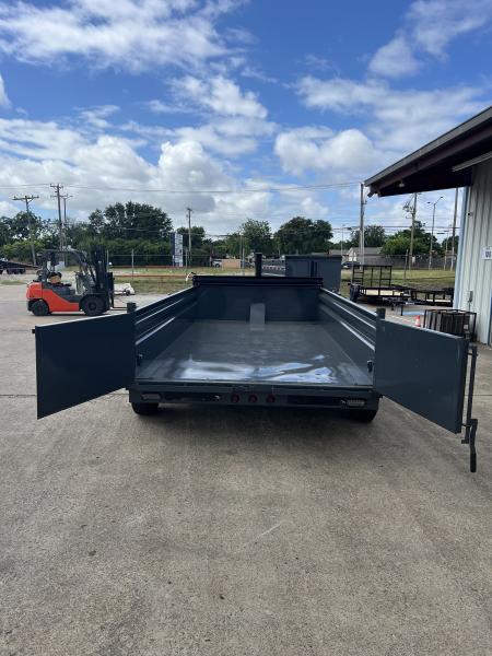 New 2026 Direct Trailer Supply 14'x2'x7' Telescopic 16k Dump Trailer