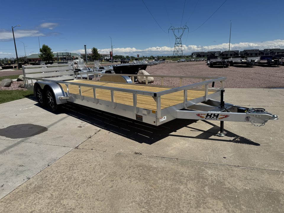 New 2026 H&H Trailers TRSA22 Utility Trailer