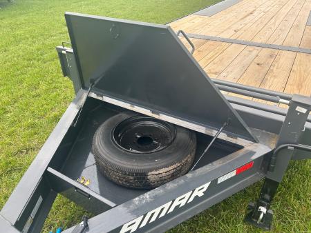 New 2026 Lamar 102x26 Triple 21K Deckover Power Tilt w/ Winch Plate, Tuff Wireless, & 17.5" 16 Ply Tires