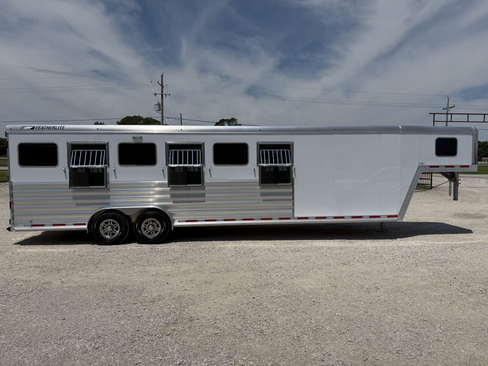 New 2026 Featherlite 6 Horse Gooseneck Horse Trailer