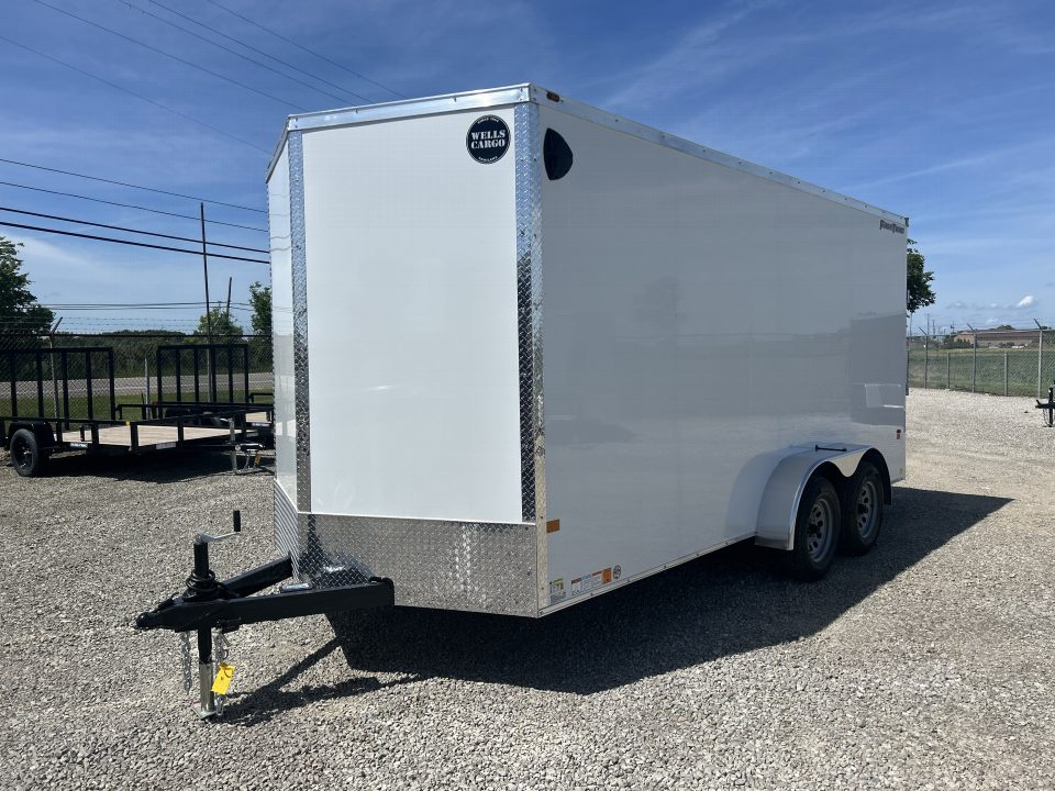 New 2026 Wells Cargo 7x16 7K FastTrac Deluxe Cargo / Enclosed Trailer