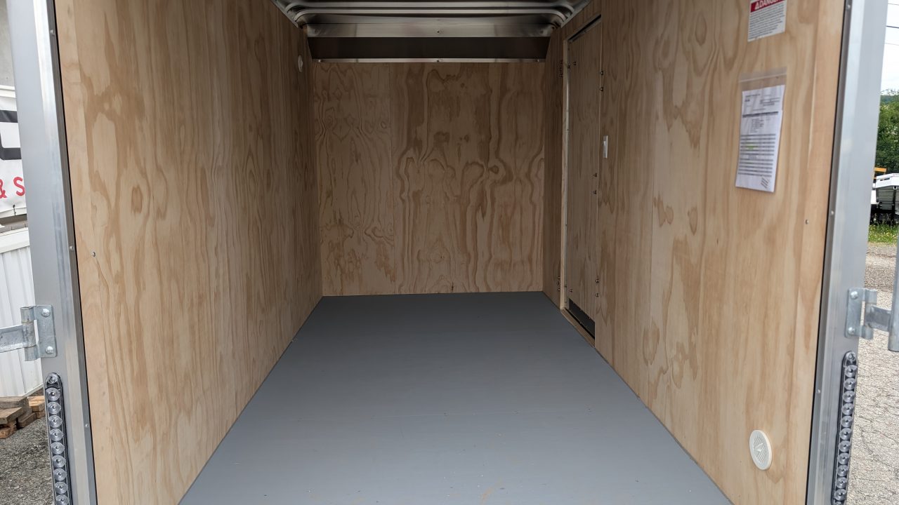 New 2026 Car Mate 6x12 Custom Cargo Trailer w/ Ramp Door
