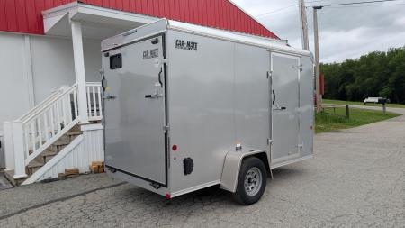 New 2026 Car Mate 6x12 Custom Cargo Trailer w/ Ramp Door