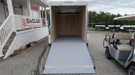 New 2026 Car Mate 6x12 Custom Cargo Trailer w/ Ramp Door