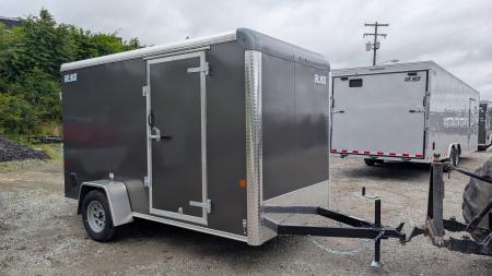 New 2026 Car Mate 6x12 Custom Cargo Trailer w/ Ramp Door