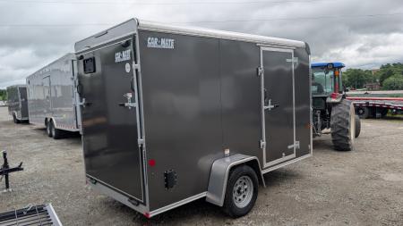 New 2026 Car Mate 6x12 Custom Cargo Trailer w/ Ramp Door