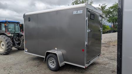New 2026 Car Mate 6x12 Custom Cargo Trailer w/ Ramp Door
