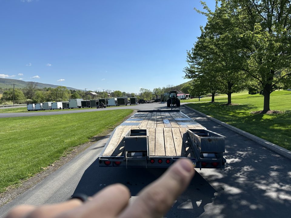 Used 1998 Trail King TK23 Flatbed Pintle