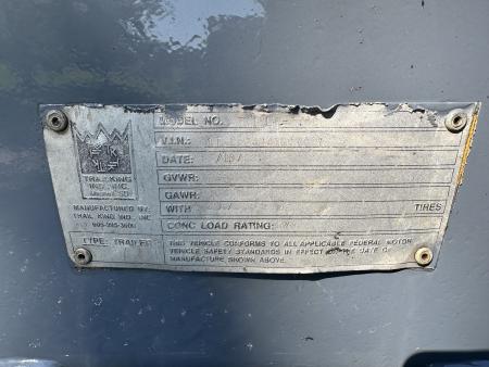 Used 1998 Trail King TK23 Flatbed Pintle