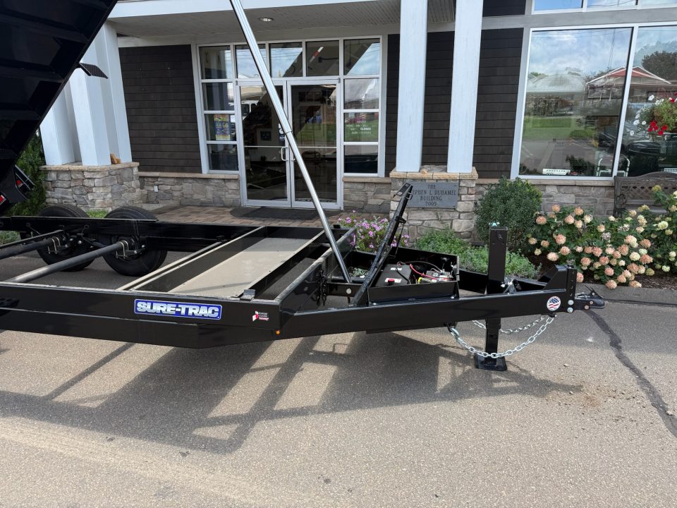 New SURE-TRAC 7' x 16' HEAVY DUTY TELESCOPIC DUMP TRAILER 14K