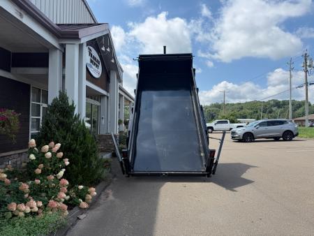 New SURE-TRAC 7' x 16' HEAVY DUTY TELESCOPIC DUMP TRAILER 14K