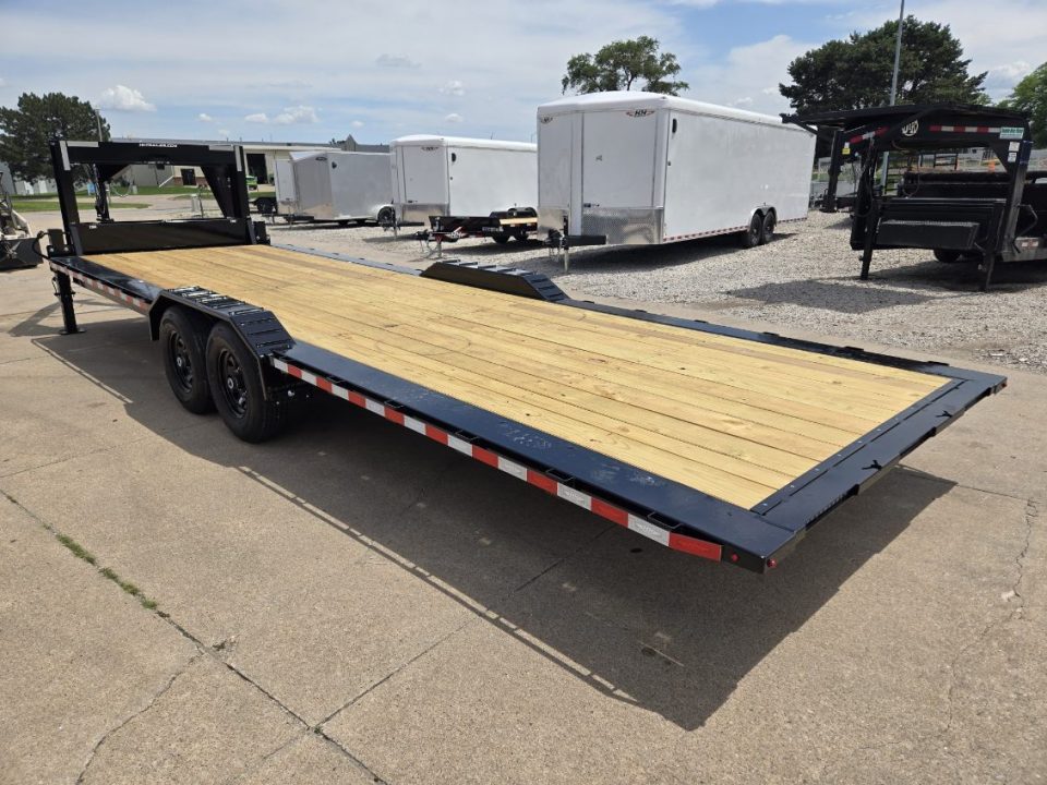 New 2026 H&H Trailers 82x26 Electric Tilt 14K Equipment Trailer