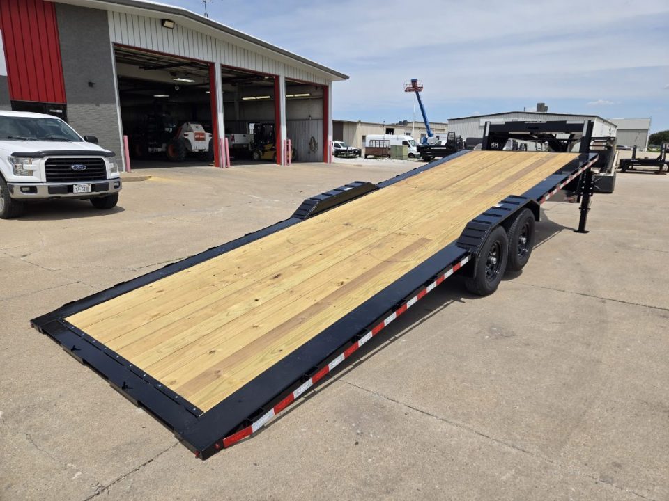 New 2026 H&H Trailers 82x26 Electric Tilt 14K Equipment Trailer