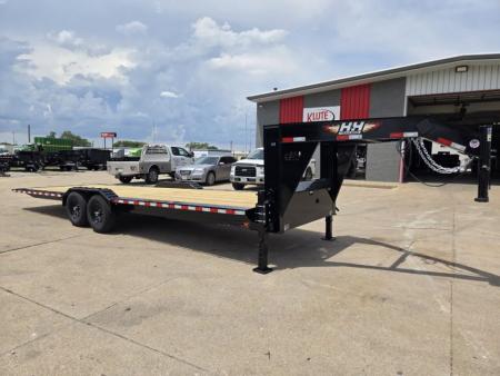 New 2026 H&H Trailers 82x26 Electric Tilt 14K Equipment Trailer