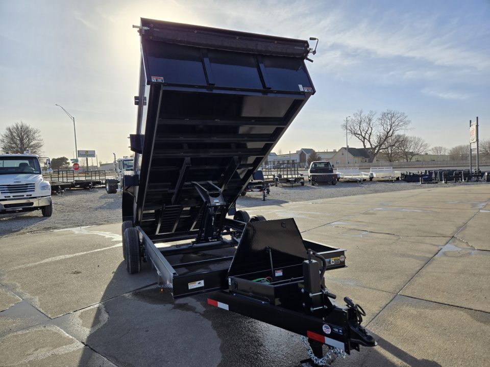 New 2026 H&H Trailers 83x16 Industrial 14K Scissor Dump Trailer
