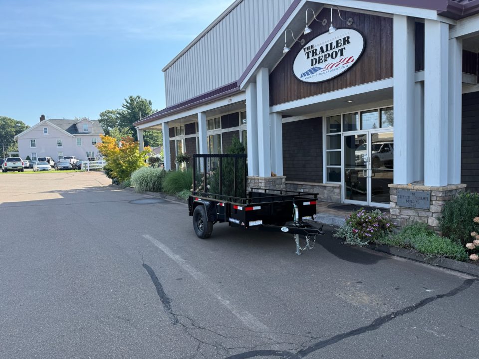 New Sure-Trac 5' x 8' Steel High Side Utility Trailer 2.9K