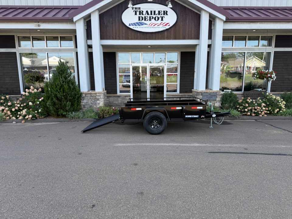 New Sure-Trac 5' x 8' Steel High Side Utility Trailer 2.9K