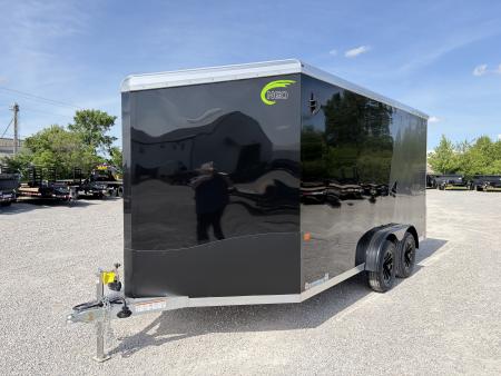 New 2027 NEO TRAILERS NAM1475TR80 (7.5' X 14') 7K V-Nose Enclosed Motorcycle Trailer