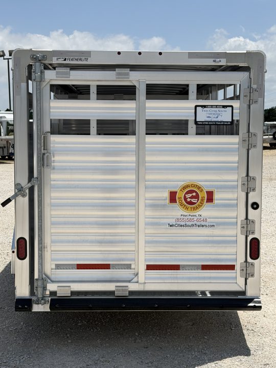 New 2026 Featherlite 24' Gooseneck Stock Trailer