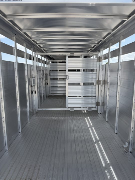 New 2026 Featherlite 24' Gooseneck Stock Trailer
