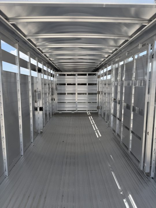 New 2026 Featherlite 24' Gooseneck Stock Trailer
