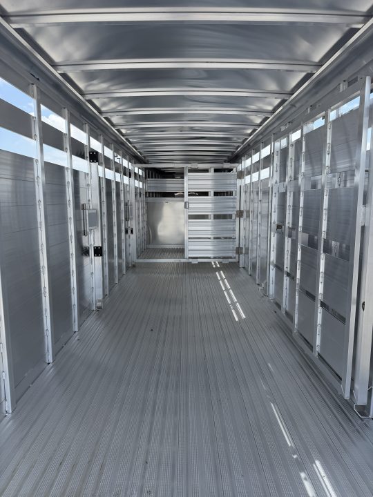 New 2026 Featherlite 24' Gooseneck Stock Trailer