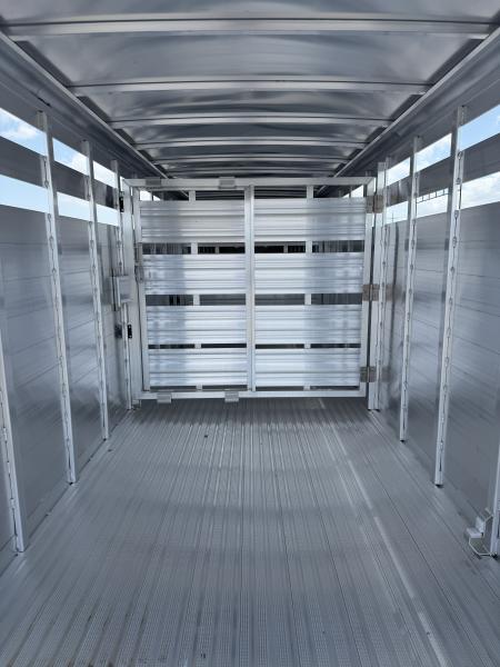 New 2026 Featherlite 24' Gooseneck Stock Trailer