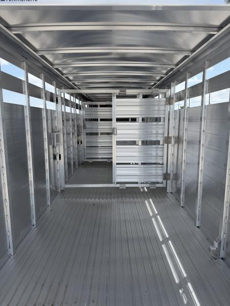 New 2026 Featherlite 24' Gooseneck Stock Trailer