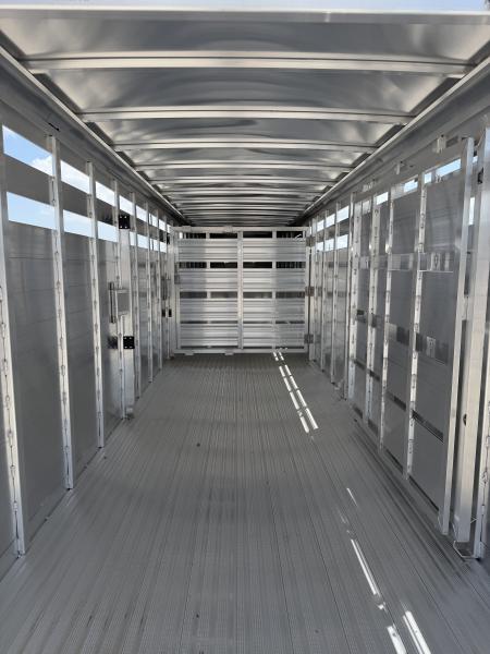 New 2026 Featherlite 24' Gooseneck Stock Trailer