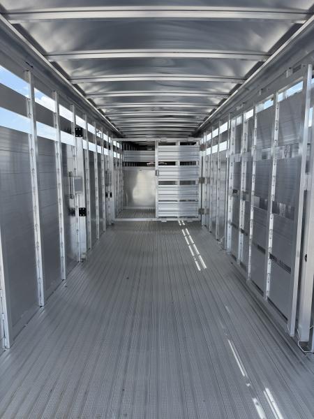 New 2026 Featherlite 24' Gooseneck Stock Trailer