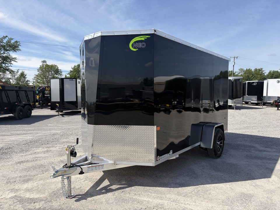 New 2027 NEO Trailers NAVLE126-6 (6' x 12') 2.9K V-Nose Cargo / Enclosed Trailer (SCRATCH & DENT SPECIAL)