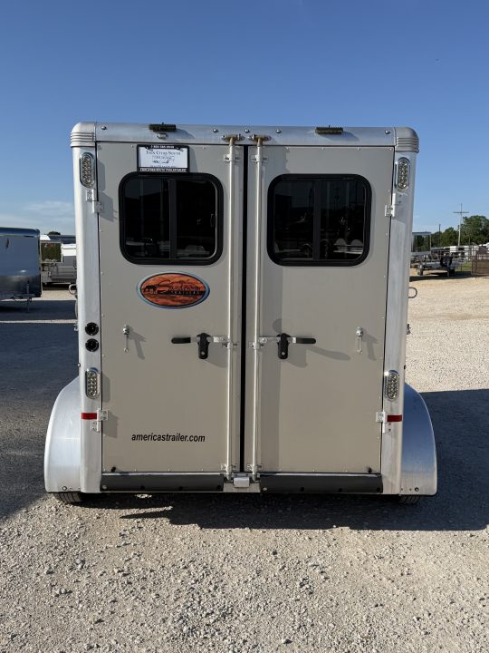Used 2017 Sundowner 2 Horse Bumper Pull Trailer