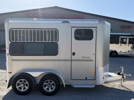 Used 2017 Sundowner 2 Horse Bumper Pull Trailer