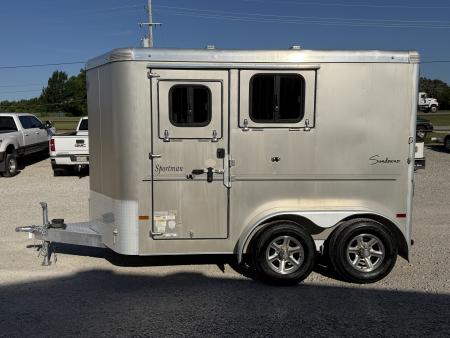 Used 2017 Sundowner 2 Horse Bumper Pull Trailer