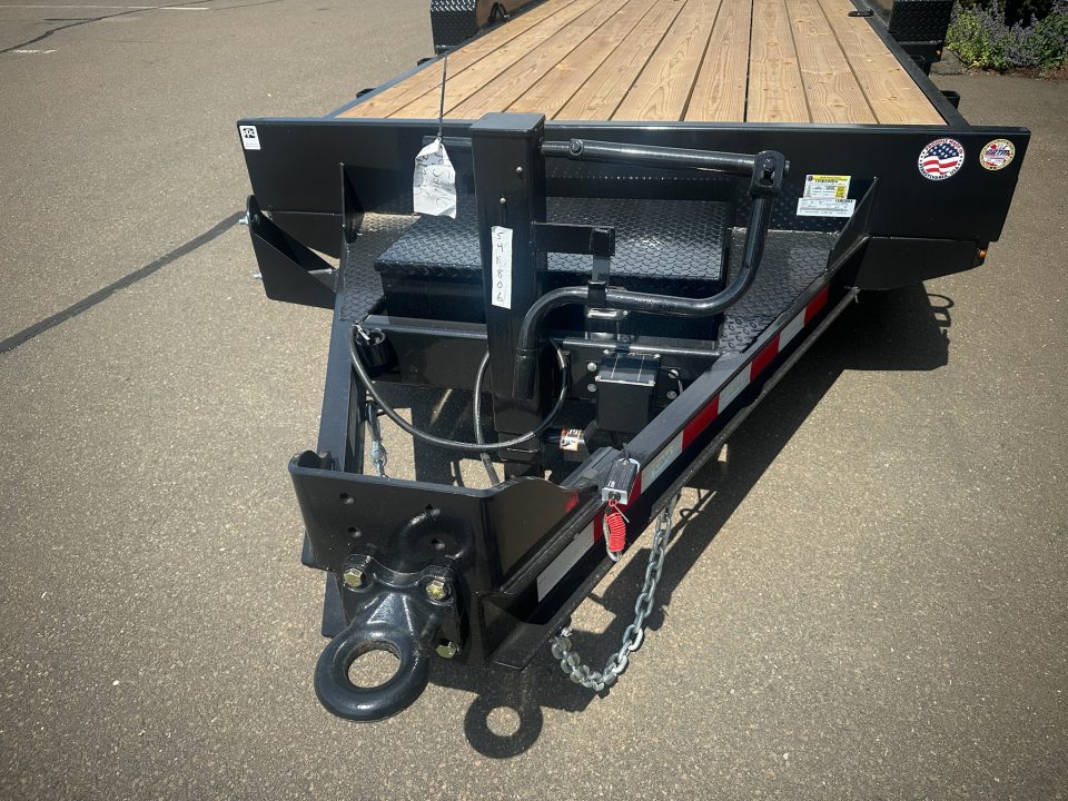 New CAM SUPERLINE 7' X 18' CHANNEL FRAME EQUIPMENT TRAILER 15.4K