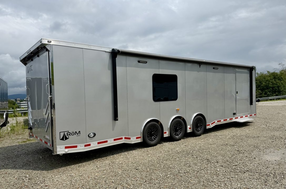 New 2027 ATC 8.5 x 32' RM550 "LifeTrac" Aluminum Car Hauler w/ LQ - GET THIS FIRST MODEL!!!