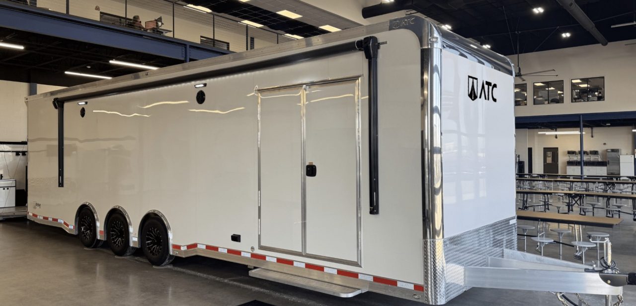New 2027 ATC 8.5 x 32' RM550 "LifeTrac" Aluminum Car Hauler w/ LQ - GET THIS FIRST MODEL!!!