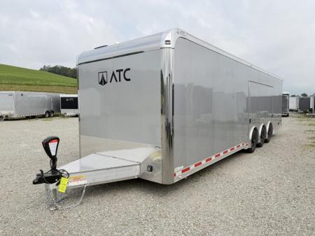 New 2027 ATC 8.5 x 32' RM550 "LifeTrac" Aluminum Car Hauler w/ LQ - GET THIS FIRST MODEL!!!
