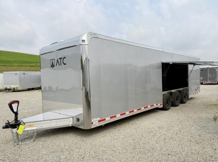 New 2027 ATC 8.5 x 32' RM550 "LifeTrac" Aluminum Car Hauler w/ LQ - GET THIS FIRST MODEL!!!