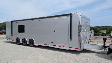 New 2027 ATC 8.5 x 32' RM550 "LifeTrac" Aluminum Car Hauler w/ LQ - GET THIS FIRST MODEL!!!