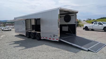 New 2027 ATC 8.5 x 32' RM550 "LifeTrac" Aluminum Car Hauler w/ LQ - GET THIS FIRST MODEL!!!